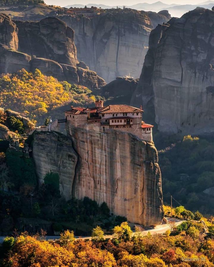 4-Seasons Pool Villa Near Meteora Tríkala Eksteriør bilde